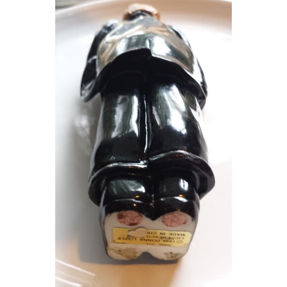 Vintage 90s Enesco Wedding Cake Topper Donna Little 1999 Bride Groom Figurines - Picture 13 of 13